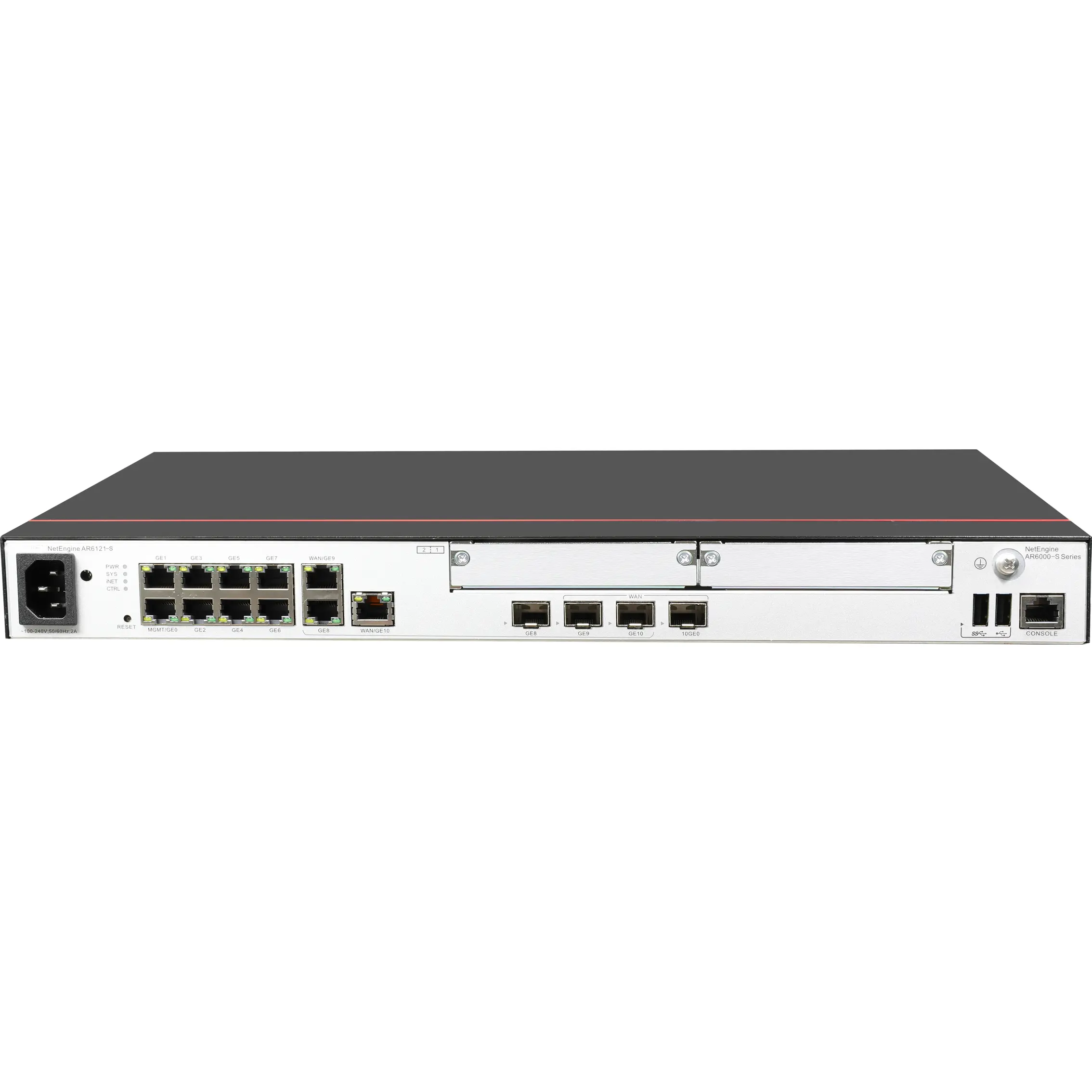 AR6121-S 2 GE Combo 1 10GE SFP + WAN Port 1 GE Combo 8 GE RJ45 LAN Port nuovo AR6121-S NetEngine originale