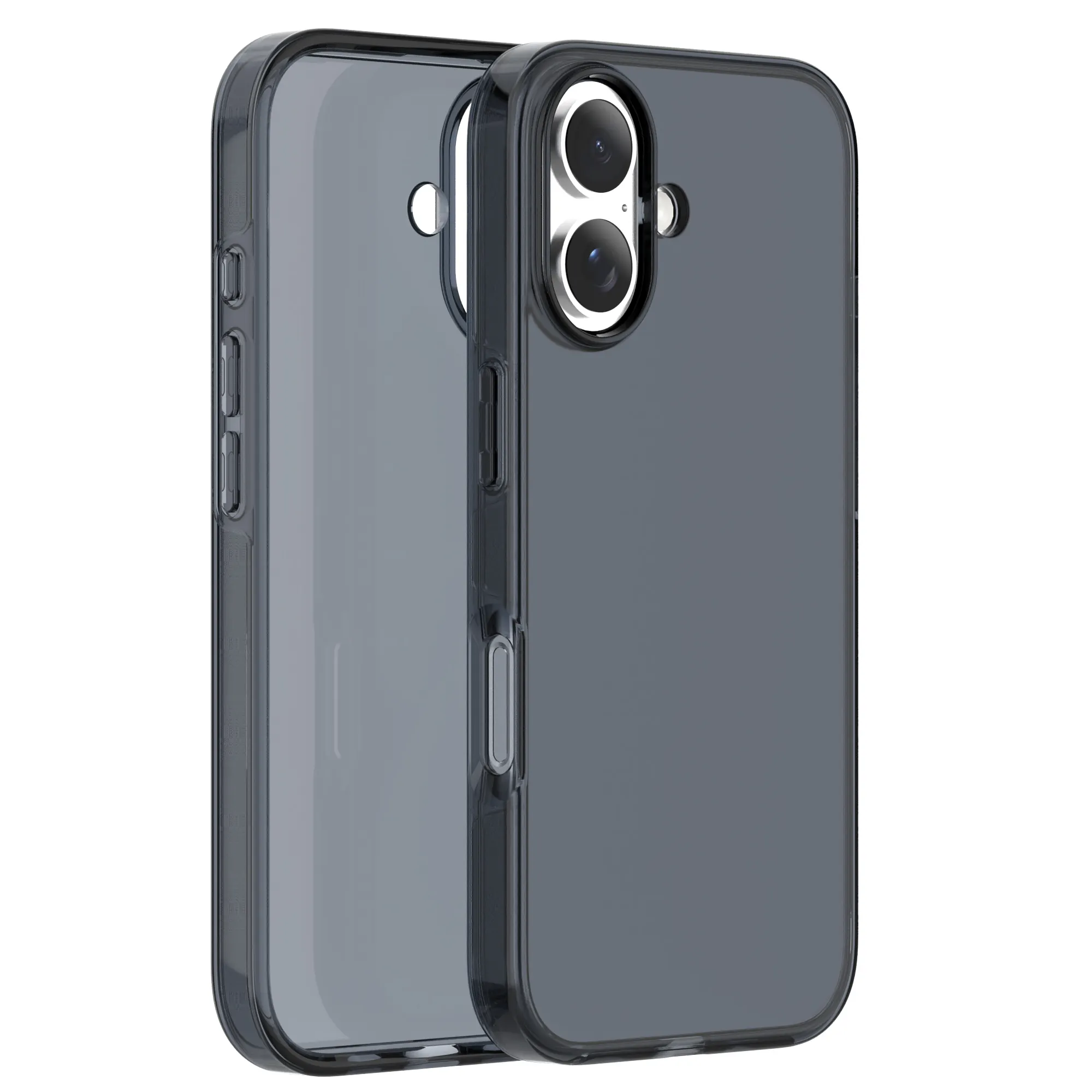 clear phone case with UV coating Shockproof design for iPhone 16