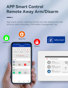 Home Safety protection Alarm <strong>System</strong> Gsm Wifi with CMS Monitoring Center <strong>Software</strong> <strong>Function</strong> - Product Image 3
