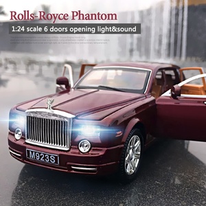 Diecast <strong>Car</strong> Model Electric Pull Back Scale 1:24 Simulation Model Toy <strong>Cars</strong> Diecast Toy Vehicle for Kids - Product Image 3
