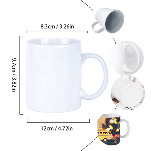 Abd depo 11oz <span class=keywords><strong>15oz</strong></span> beyaz süblimasyon boşlukları bardak Modern seramik kupa arıtma kupası