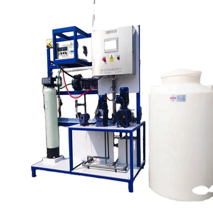 Sodium Hypochlorite Generator Machine Elecotrolytic Cell Salt Water Chlorine Generator Sodium Hypochlorite Generator