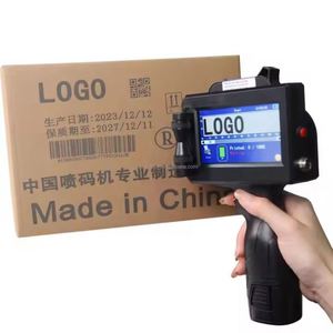 Mini-Drucker Batch-Code Tragbare Hand-Tinten strahl druckmaschine für schnell trocknende Batch-Codierer Ei Datum Ablaufnummer Datum - Product Image 5