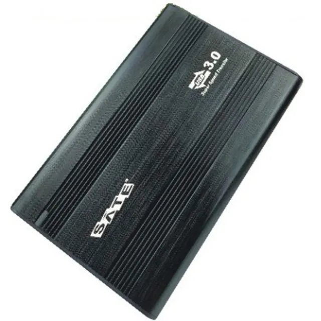 SATE(AX-233) 2.5 inç alüminyum SATA USB 3.0 harici muhafaza sabit Disk sürücüler kutu 2.5 inç SATA HDD SSD muhafaza kutuları kutusu