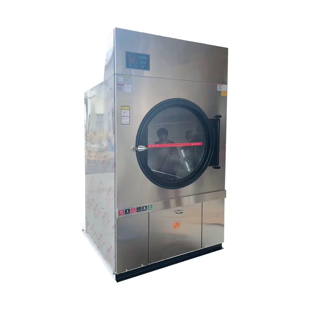 Pakaian Industri pemanas elektrik laundry gaya panas pencuci ramah lingkungan pengering Tumbler pemanas gas lpg untuk dijual