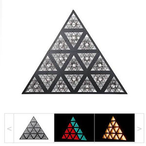 16*30W <strong>Led</strong> Retro Triangle Background Light <strong>Led</strong> Full Color Matrix Light for Bar Disco Dj Stage - Product Image 2