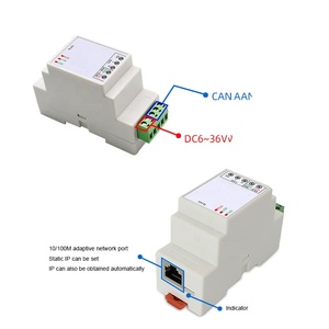 Taidaent-convertidor CAN Bus A UDP de 1 sentido, adaptador CAN a LAN, TCP, IP, Ethernet a CAN, Bus CAN aislado a Ethernet - Product Image 2