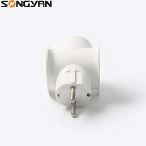 Europe Germany <strong>Multi</strong> <strong>Plug</strong> T-shaped Travel Power Conversion Socket <strong>Plug</strong> <strong>Adapter</strong> - Product Image 4