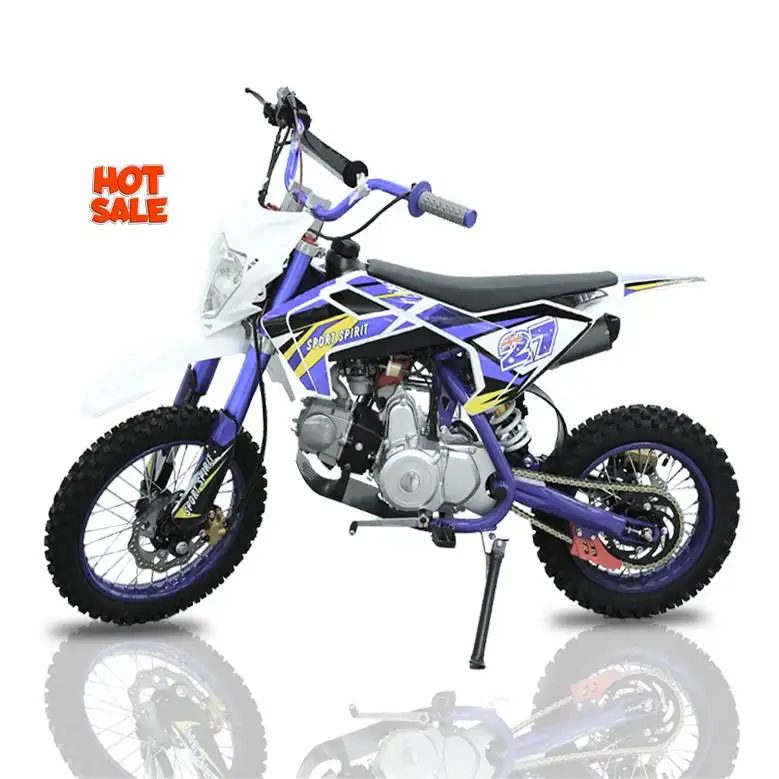 110cc gasolina racing motocross off-road motocicleta rua legal moto cross automático da sujeira moto para adulto