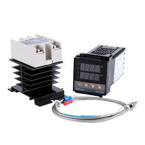 REX-controlador de temperatura Digital PID C100 M, termostato tipo K, módulo de relé, fábrica china - Product Image 6