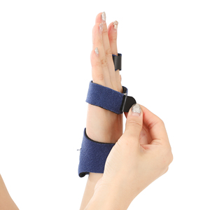 Có thể điều chỉnh bong gân đau y tế bảo vệ thiết bị biến dạng ngón tay Corrector nhôm nẹp Brace ngón tay hỗ trợ tay Áo nẹp - Product Image 6