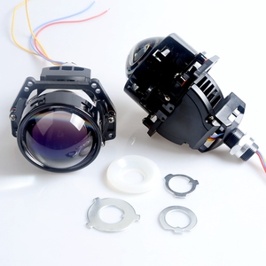 Cql kvisuauto R14สะท้อนแสงแบบคู่51W 59W 1.8นิ้ว2.0นิ้ว2.5นิ้ว3นิ้ว Bi โปรเจคเตอร์ LED สีฟ้าใสสูง - Product Image 1
