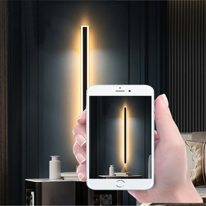 Hotel Villa Waterproof Garden Linear Long Strip Wall Sconce Outdoor Fixture Wall Lamps <strong>LED</strong> Outdoor Wall Lights for Home