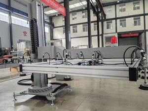 CNC-Säulen manipulator Klapp <span class=keywords><strong>arm</strong></span> 4-Achsen-CNC-Roboterarm für Metall-und Nicht metall materialien Laden von Palettier säulen robotern