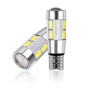 Fabrika otomatik led ışık Led araba ampulü T10 Canbus 194 5630 10 SMD Led ışık ampul araba İç işık T10 Led - Product Image 1