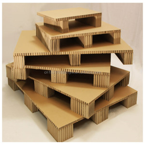 Tấm Giấy Bìa Cứng Ép Sóng Với Bảng Tổ Ong Topdeck Bảng Đóng Gói Lõi Tổ Ong Cửa Chất Độn Với EVA - Product Image 3