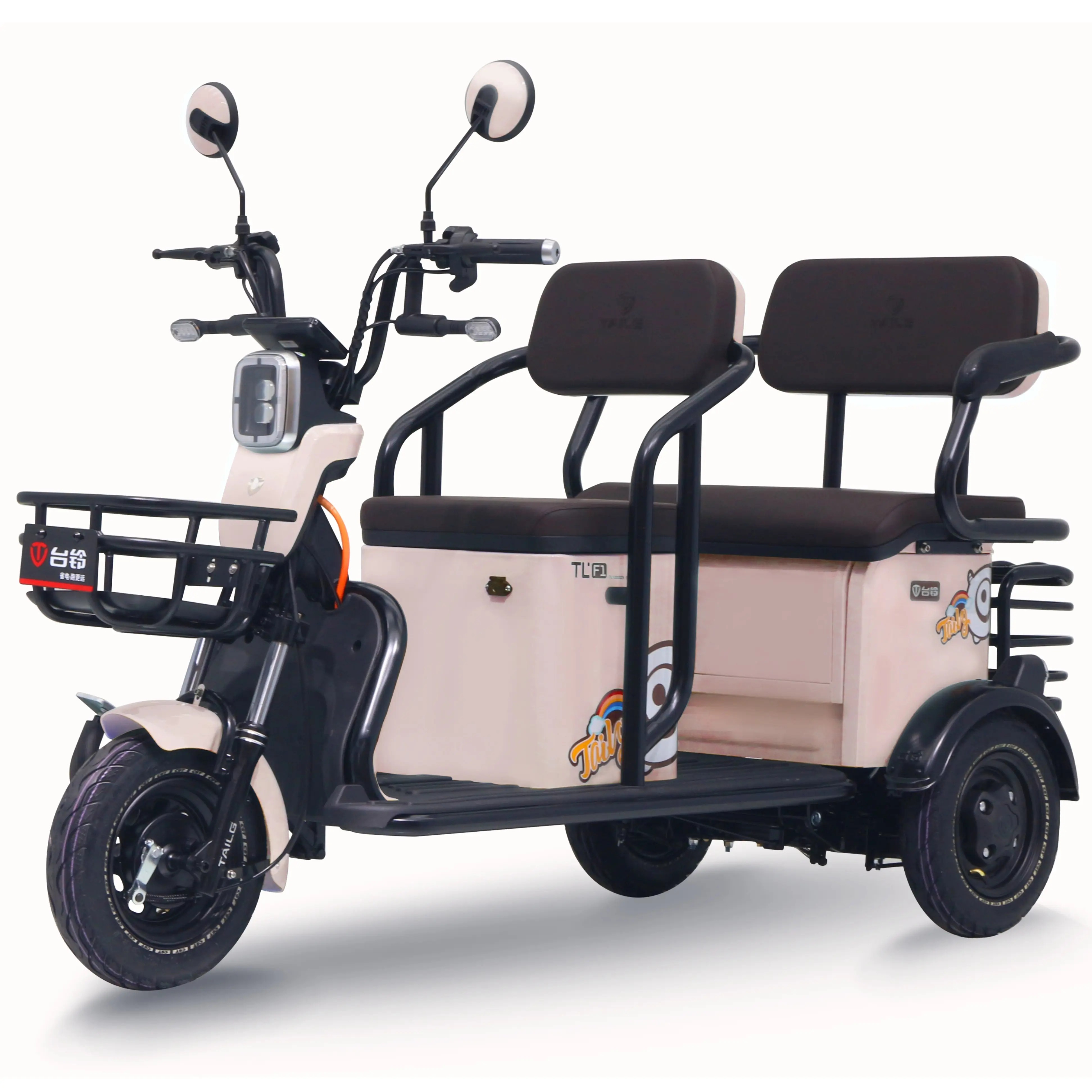 Tailg Chinese Eec Cooles Design Neues 500W Adult Motorrad Dreirad Elektrisches Trike Mit Lenkrad