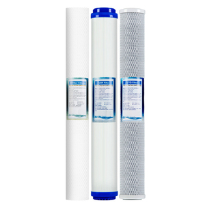 Saf su arıtma UDF CTO filtre ortamı için 5 mikron filtre 20 inç tortu eriyik üflemeli pp - Product Image 6
