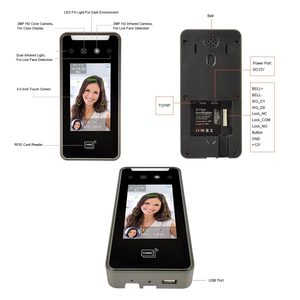 Zeiter fassung des Gesichts scanners Biometrisches System TCP/IP Web Cloud Access Control Management Machine