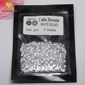 Yüksek kaliteli yuvarlak şekil makine kesim beyaz kübik zirkonya - Product Image 3