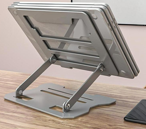 Tablet and Laptop Multifunctional Height Increasing Support Bracket Heat Sink <strong>Computer</strong> Stand with Adjustable Height - Product Image 2