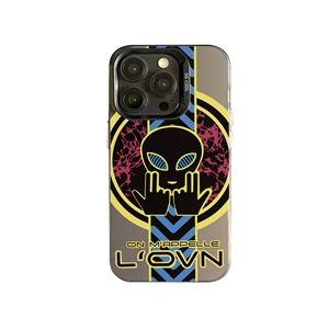 เคสพีซีดีไซเนอร์สำหรับ iPhone XR XS 12 13 MINI 11 14 15 16 PRO MAX หลากสีเคสมือถือและเคส INS PLUS - Product Image 5
