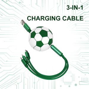 Çok şarj kablosu geri çekilebilir çok hızlı şarj kablosu 3 in 1 çoklu USB kablo şarj aleti kablosu - Product Image 2