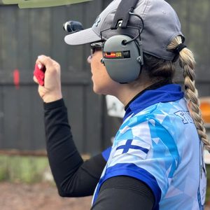 <strong>Electronic</strong> Shooting Earmuffs With Volume Control Knob Allows Easy Adjustment Audio <strong>Input</strong> Jack to Connect External Audio <strong>Devices</strong>