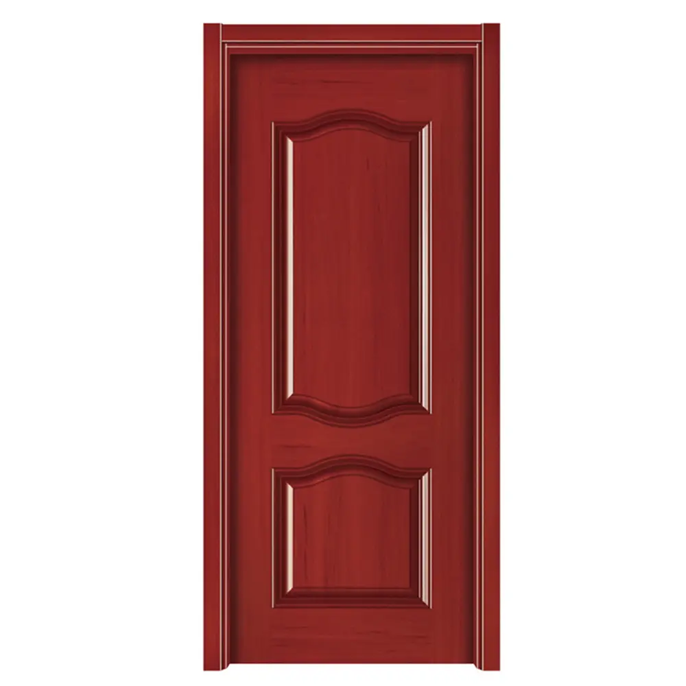 ประตูไม้เมลามีนประตูห้องนอนประตูภายใน MDF