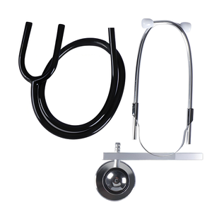 Stetoskop kepala ganda populer untuk dewasa murah perlengkapan medis grosir Manual dewasa stetoskop dokter Kelas II dibuat logam - Product Image 5