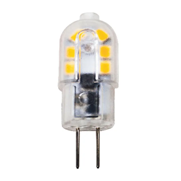 Bombillas LED G4, blanco cálido, 1,5 W, 12V, CA, CC, sin parpadeo, nuevo ERP, 2W, G4, lámpara led de 120lm, G4