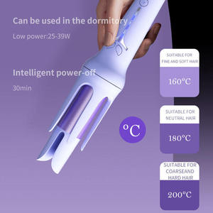 ที่ดัดผม2024หมุนอัตโนมัติแบบสองทางไร้สายอัจฉริยะไร้สาย - Product Image 5