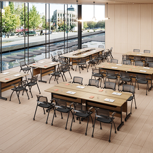 多功能培训会议桌办公室折叠培训桌会议培训桌 - Product Image 5