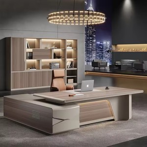 Nội thất văn phòng sang trọng cao trở lại ông chủ Văn phòng xoay bàn ghế điều hành bảng cho Chủ Tịch CEO phong cách truyền thống - Product Image 3