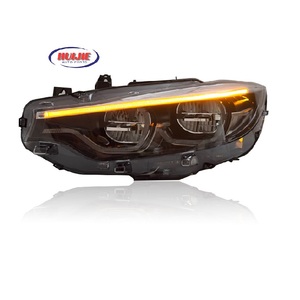 Bmw 4 serisi için tanıtım ledi araba kafa ışık F32 M4 far takımı Led gün çalışan ışık dönüş ışığı araba far - Product Image 1