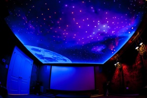 เพดานดาวพร้อมไฟใยแก้วนำแสงแผงเพดานดาวใยแก้วนำแสงสำหรับห้องโรงภาพยนตร์ - Product Image 4