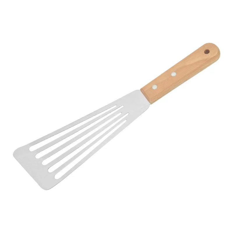 Poisson en bois - spatule à friture