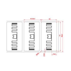Tùy chỉnh 58kHz AM an Ninh Nhãn thẻ chống giả An Ninh Nhãn quần áo đồ trang sức AM an Ninh Nhãn - Product Image 4