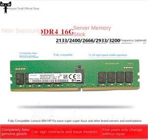 Usato DDR4 RGB Server Memory Workstation 16GB 32GB e 64GB ECC moduli Ram 2666/2933/3200/2133 frequenze 16GB 32GB moduli Stock - Product Image 2
