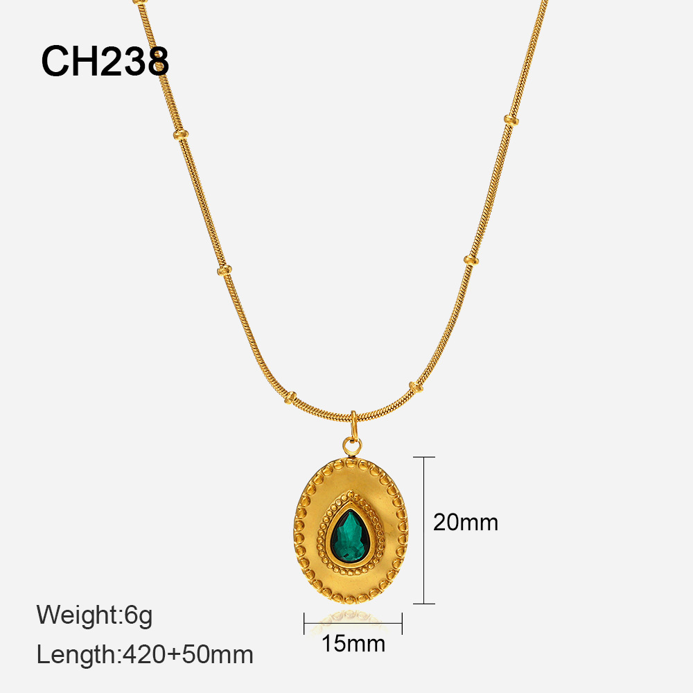 03#Ellipse Necklace