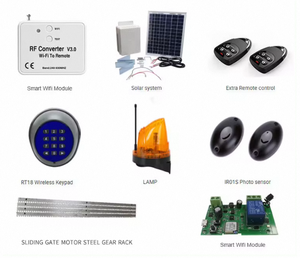 清洁能源电机太阳能电池800公斤自动开门器滑动门操作员 - Product Image 4