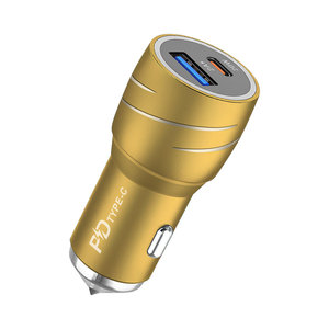 充電器タイプc 220 ev車充電器12v 24v車充電器タイプcとusb 38 w pd急速充電 - Product Image 3
