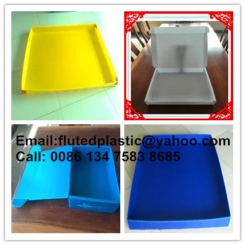 HQ PQ NQ mining corrugated plastic drilling core box