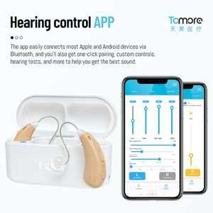 Toptan 16 kanallar ile Bluetooth kulaklık için özelleştirilebilir kablosuz işitme programı ile yaşlılar için yeni ürün