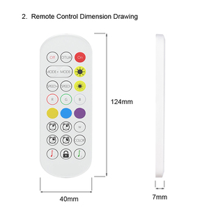 Высокое качество RGB Bluetooth светодиодный контроллер 12 В диммер и пульт дистанционного управления освещением сертифицированный ROHS - Product Image 3