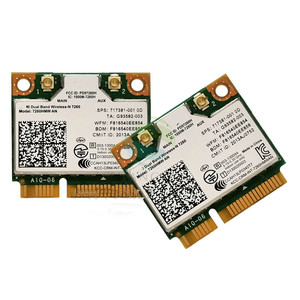 Dual band kablosuz N 7260HMWAN 7260 7260AN Wifi BT4.0 kartı mini PCI-E 300Mbps ağ 2.4G/5G 717381-001 - Product Image 1