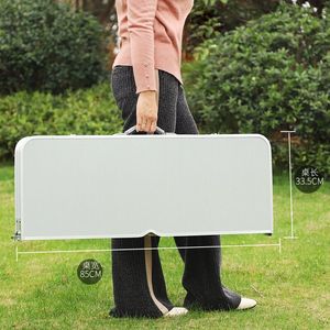 Di Động Ngoài Trời Nội Thất Sân Vườn Cắm Trại Dã Ngoại Nhôm Kim Loại Vali Vali Có Thể Gập Lại <span class=keywords><strong>Folding</strong></span> Bảng Và Ghế Biểu Tượng Tùy Chỉnh - Product Image 4