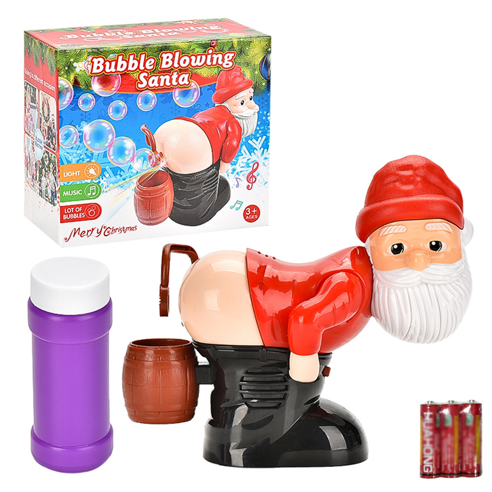 Solution à bulles Père Noël 60 ml Piles AA * 3