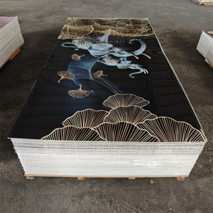 High Gloss Plastic Material UV Board 3D Printing Decorative Board PVC Marble Sheet - Product Image 5