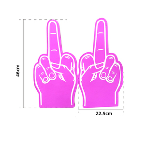 Tùy Chỉnh Thiết Kế Khuyến Mãi EVA Bọt Tay Cổ Vũ Găng Tay Tay Ngón Tay Giữa Tùy Chỉnh Bọt Ngón Tay - Product Image 4